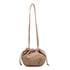 Borsa a secchiello color nude con coulisse Lora Ferres, Borse e accessori Donna, SKU b513000348, Immagine 0